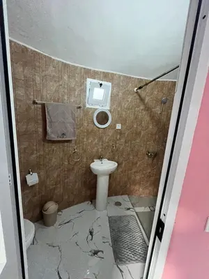 a bathroom with a sink and a toilet at Casa Adriano & Filomena in Portela