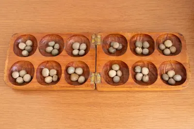 a wooden tray filled with different kinds of mushrooms at 2 bdr apt in Palmarejo Baixo, near seafront - LCGR in Praia