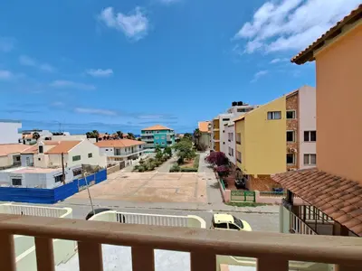 a view of a street from a balcony at Sal service coquero in Santa Maria