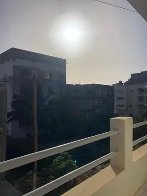 a view of a city from a balcony at Simple sunlight apartment - Assomada in Assomada
