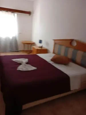 a bedroom with a large bed with a star on it at Edu Horizonte in Calheta de São Miguel