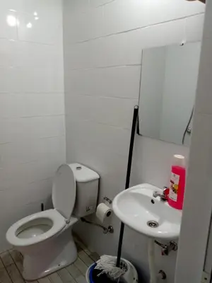 a bathroom with a toilet and a sink at SANDRO Paul Residenciel in Paul