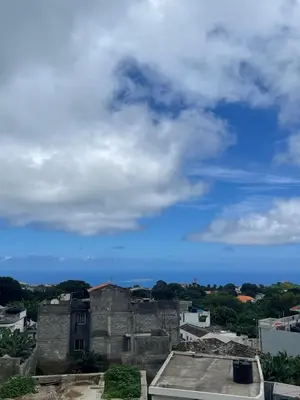 a view from the roof of a building at Villa Vicente Casa Soares in Vila Nova Sintra