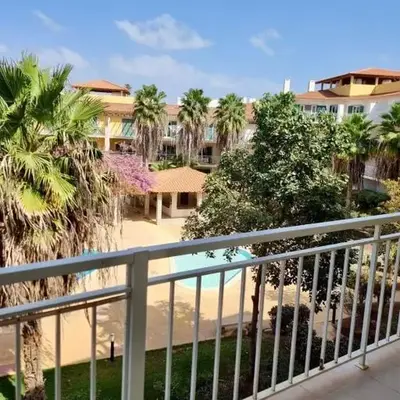2Bed-Vila-Verde Sal Cape Verde-Balcony-Pool