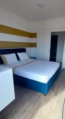 a bedroom with a large bed in a room at Apartment Boadventure in Sal Rei