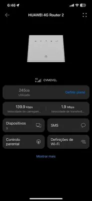 a screenshot of the edit dialog box of a cell phone at Pensão Rilda Montrond in Portela