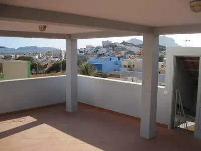 a view from the balcony of a house at Maya Mindelo 4 in Mindelo