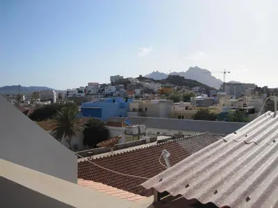 a view of a city from the roof of a building at Maya Mindelo 4 in Mindelo