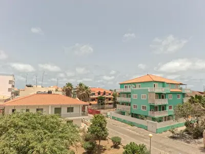 a view of a city with houses and trees at Casa Guido T3, 3 Bedroom in Santa Maria