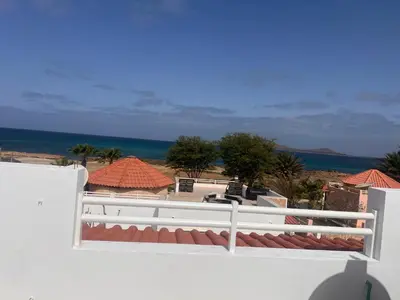 a view of the ocean from the roof of a house at Paraiso 162E in Santa Maria