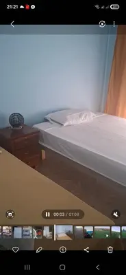 a bedroom with a bed at kaza sz in Praia