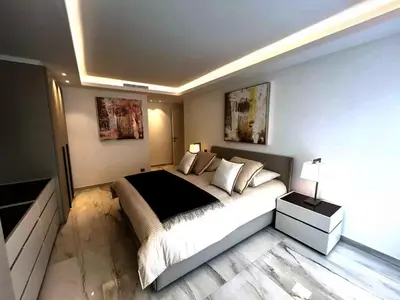 a bedroom with a large bed in a room at Sunshine Gold Spot in Santa Maria