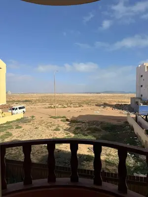 a view of the desert from a balcony at Estrela do Sul Santa Maria by RPG Group in Santa Maria