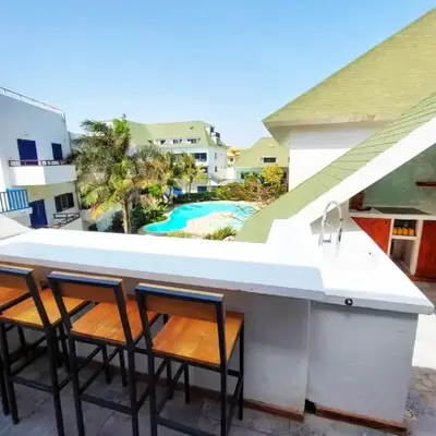 Penthouse with rooftopbar