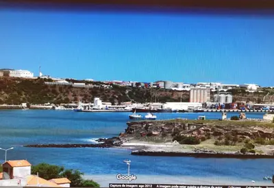 a view of a body of water with a city at Secularis Capital in Praia
