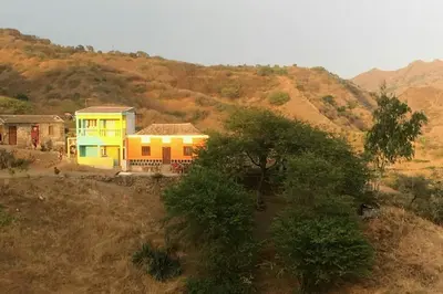 a house sitting on top of a hill at Kasa di Terra in Sacramento